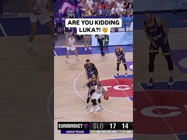 Add this to the list of Luka doing Luka things 😳