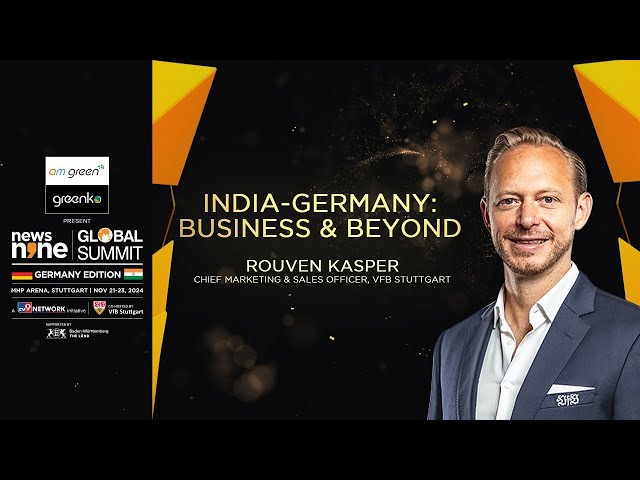 The News9 Global Summit: INDIA-GERMANY: BUSINESS & BEYOND WELCOME | News9