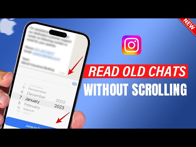 How to Read Old Chats on Instagram Without Scrolling | Full Guide