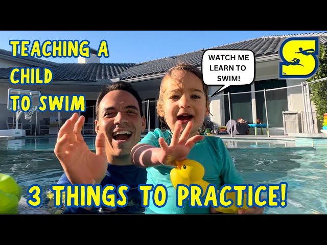 3 BUILDING BLOCKS TO TEACH A CHILD TO SWIM! | Swim lesson tips for kids! | Superhero Swim Tips