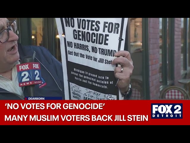 'NO VOTES FOR GENOCIDE': How Muslim voters OPTED OUT from Democratic party for President