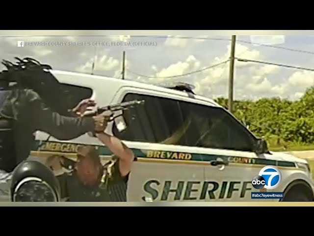 Deadly shootout with Florida deputies captured on dashcam | ABC7 Los Angeles