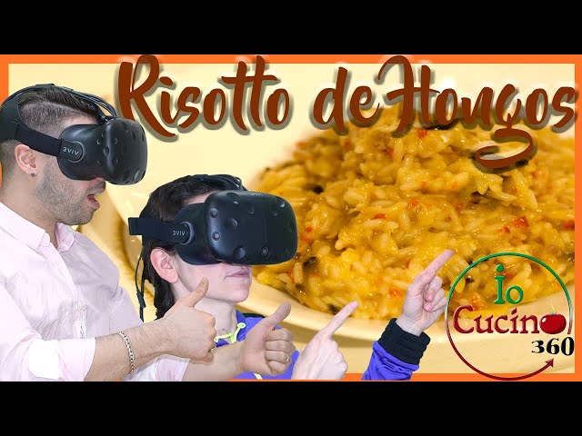 👞 El PASO a PASO del 🍄🍚RISOTTO de HONGOS en 360º 🍛  | IoCucino🍅360