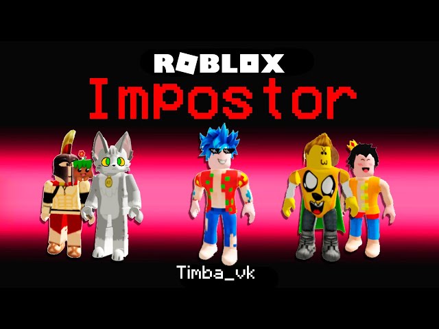 ¡Soy el MEJOR IMPOSTOR de AMONG US en ROBLOX! 🔪😂 PELICULA COMPLETA