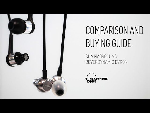 RHA MA390 Universal vs Beyerdynamic Byron: Comparison & Buying Guide