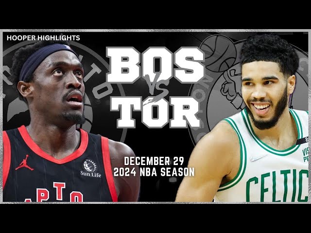 Boston Celtics vs Toronto Raptors Full Game Highlights | Dec 29 | 2024 NBA Season