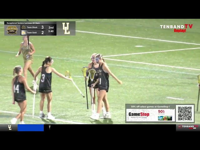 HIGHLIGHTS Black and Gold LAX Girls 8th Grade All Stars June 17 2024