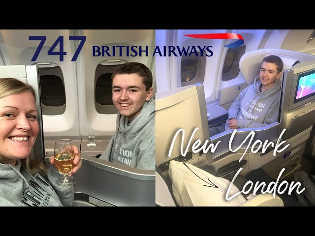 New York to London | 747 British Airways | Business Class