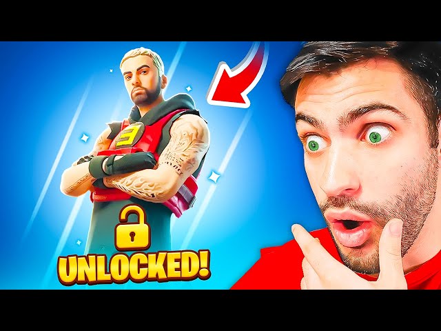 🔴 Unlocking *EMINEM* ICON SKIN EARLY in FORTNITE (Chapter 2 REMIX)