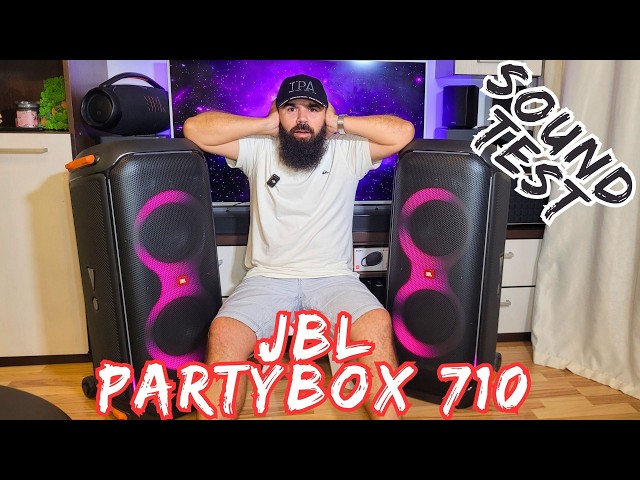 TWO JBL Partybox 710 Sound Test at Max Volume