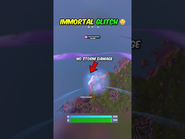 *IMMORTAL* Glitch in Fortnite Chapter 2 Remix😳 #fortnite #foryou #fyp #shortsfeed