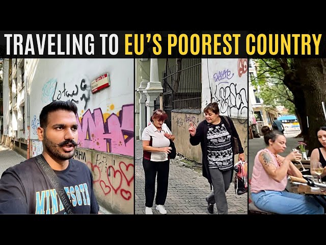 Traveling to European Union’s Poorest Country! 🇪🇸🇧🇬🇫🇷🇳🇱🇵🇱