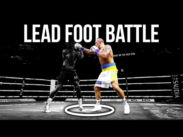 Learn how Oleksandr Usyk wins CLEVERLY USING his FEET