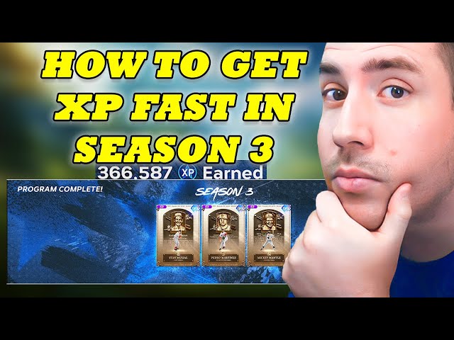 Fastest Way to MAX XP in MLB The Show 24 Season 3