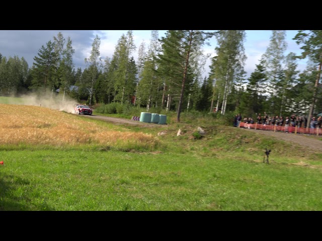 LAPPI SS18 Kakaristo Jump WRC Rally Finland 2019