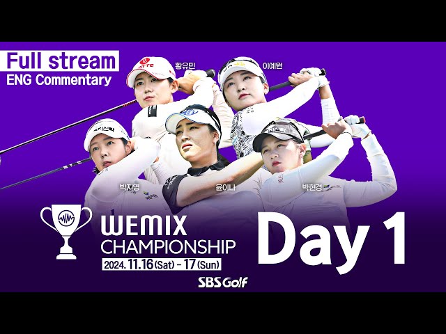 [KLPGA 2024] 코인이 대세! 피 말리는 매치플레이!! '박지영 vs 박민지' 연장전 돌입_ WEMIX Championship/ Day 1(ENG)