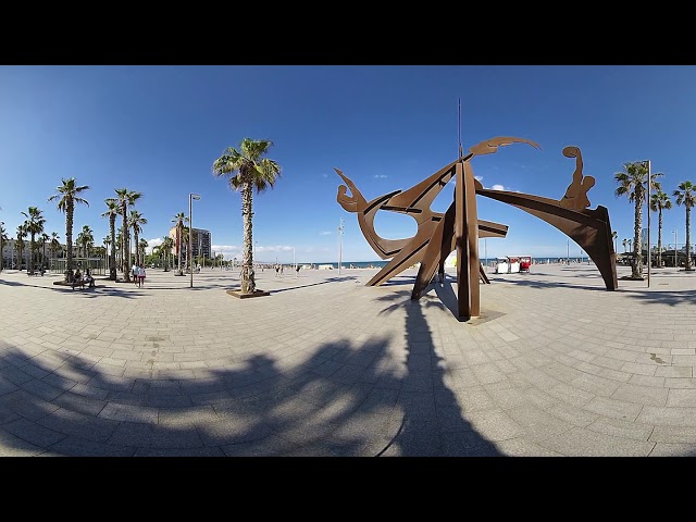 Barcelona City Tour in 3D (360 video)