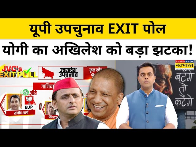 UP Exit Poll With Sushant Sinha: UP एग्जिट पोल में BJP का SP को बड़ा झटका!| CM Yogi|Akhilesh Yadav