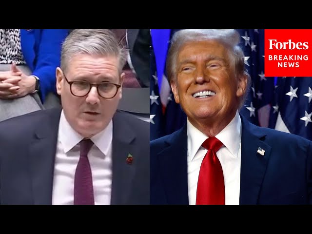 WATCH: UK PM Keir Starmer, Parliament React To Trump's Victory In 2024 Presidential Election