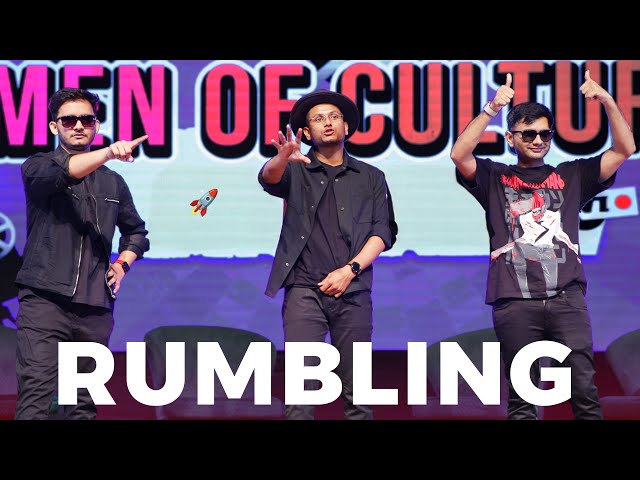 Our first LIVE show - Men of Culture Rumbling Delhi