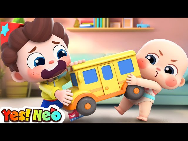 Play with Toys Gently | Sharing is Caring | Good Habits | Nursery Rhymes & Kids Songs | Yes! Neo