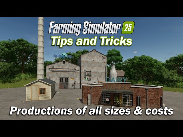 Farm Sim 25 Tips & Tricks | Productions for days