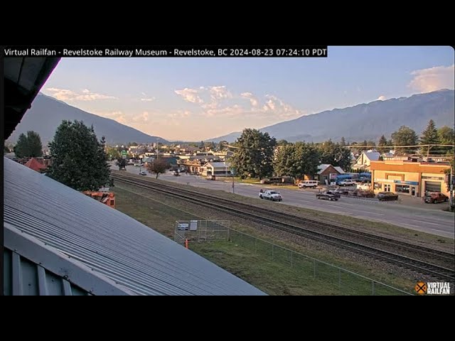 Revelstoke, British Columbia, Canada  PTZ | Virtual Railfan LIVE !