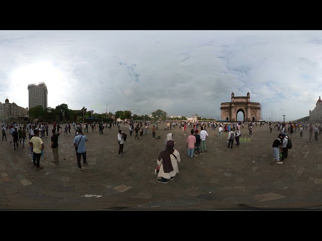 Gate Way of India | Taj Hotel | Mumbai | 360 Virtual Tour | English | 4k