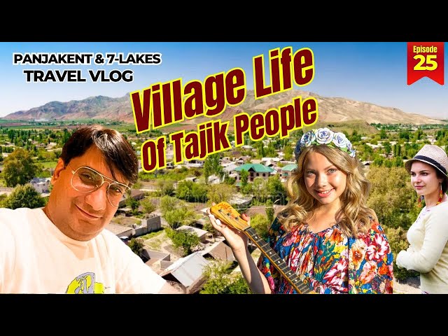 Travel from Panjakent to Seven Lakes in urdu/hindi | Tajikistan travel Vlog By Life Of Hashmi