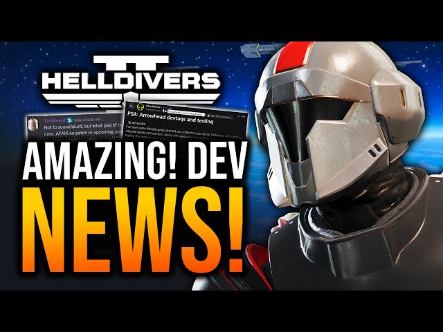 Helldivers 2 - CCO Speaks on NEW Feature, QA Team & Dev News!