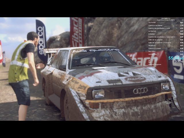 Dirt Rally 2.0: Argentina Group B (4WD) - All Stages (WR)