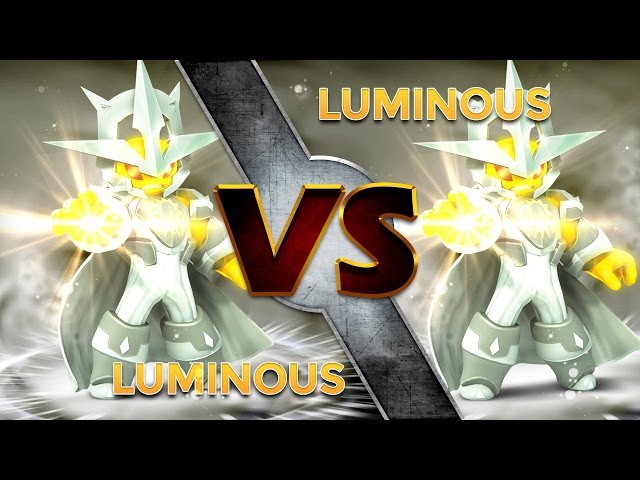 Skylanders Trap Team - Luminous VS Luminous