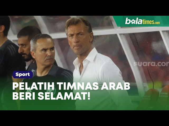 Pelatih Arab Saudi: Selamat Timnas Indonesia, Layak Menang