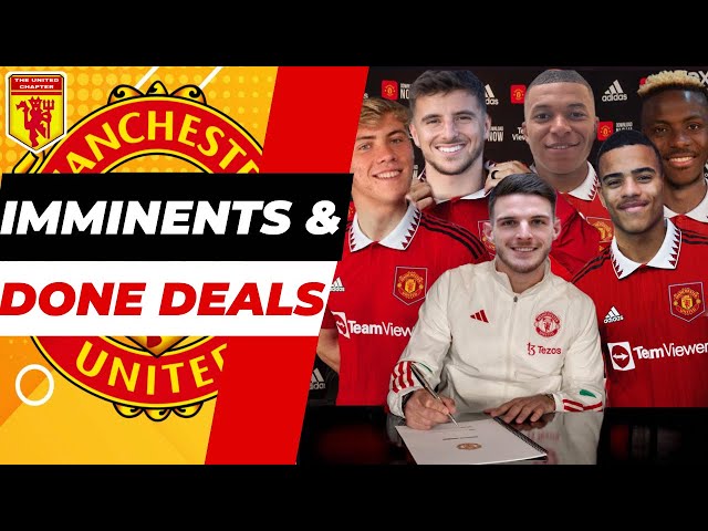 CONFIRMED DONE DEALS & IMMINENT SIGNING FOR MANCHESTER UNITED TODAY | 2ND EPISODE