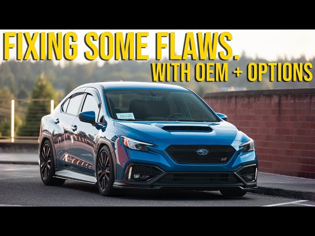 Making the New Subaru WRX Better With OEM + Parts!