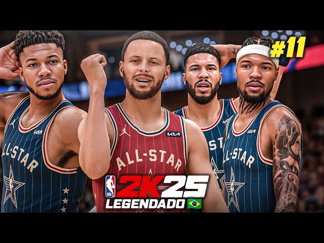 MEU PRIMEIRO ALL-STAR GAME! - NBA 2K25 MyCareer - Legendado (Ep. 11)