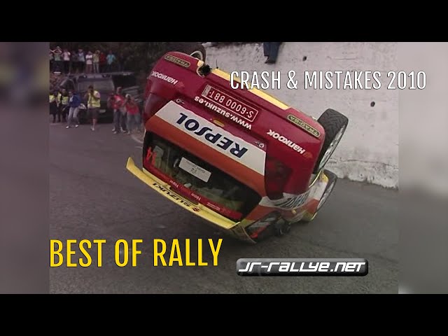 Best of Rally Crash & Mistakes 2010 | @JR-Rallye