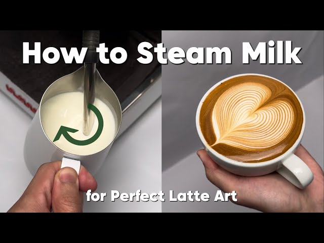 How to Steam Milk for Perfect Latte Art: Step-by-Step Guide