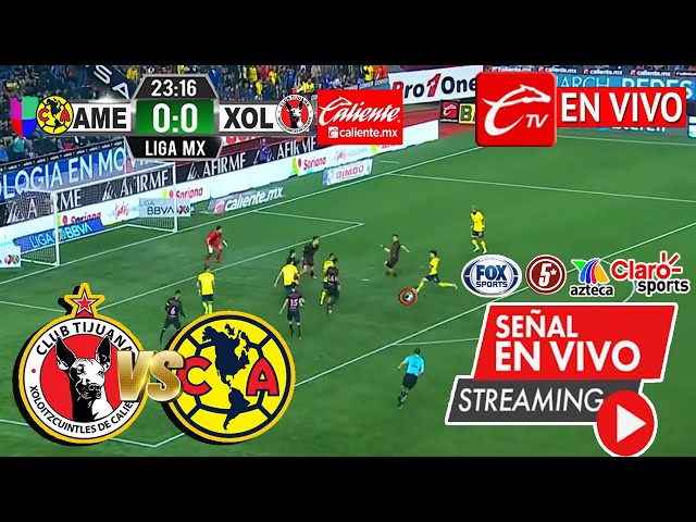 🔴 Tijuana vs America EN VIVO | Play In |📺 Fox Sports | Xolos Tijuana vs America en vivo 2024