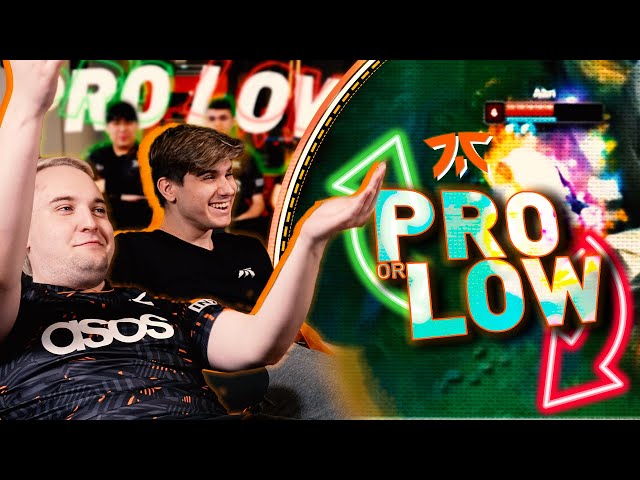 Can PRO League Players Find The Noob!? - PRO VS LOW