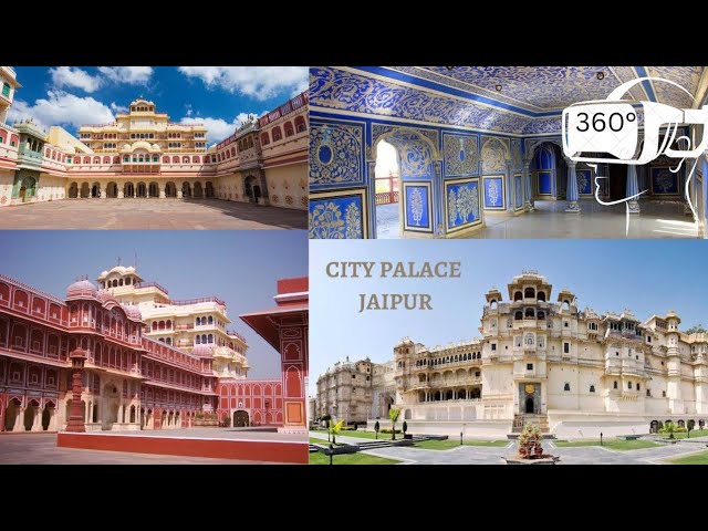 The City Palace, Jaipur in 360 5K VR