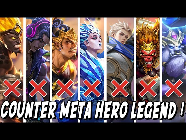 CARA COUNTER COMBO META HYPER HERO LEGEND !!!