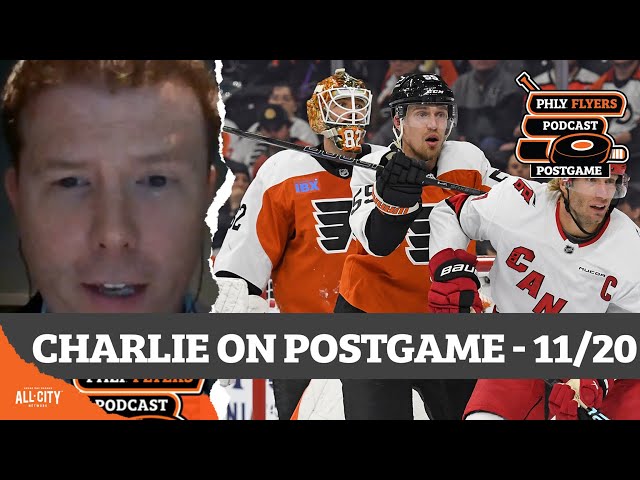 Charlie O’Connor joins the PHLY Flyers Postgame Show (11/20) | PHLY Flyers Podcast