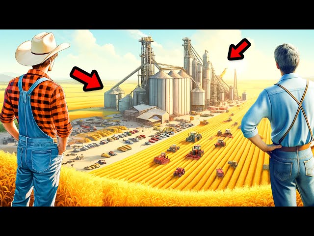 MEGA FARM on FLAT MAP | Farming Simulator 22