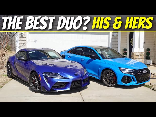 2024 Toyota Supra vs 2024 Audi RS3 | The Best Inline Turbo Engine Cars!