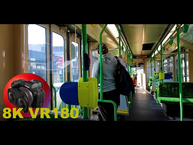 JOIN ME as I ride the FAMOUS MELBOURNE TRAMS 8K 4K VR180 3D (Travel Videos ASMR Music Train)