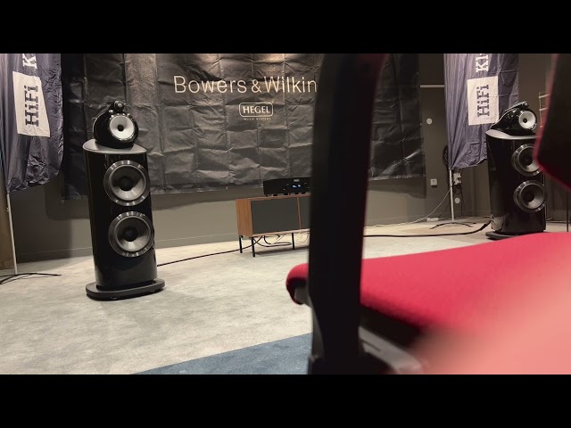 Goteborg HiFi Show - Hegel and B&W 801D4