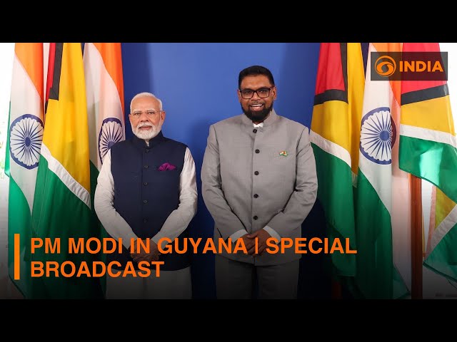 PM Modi in Guyana | Special Broadcast | Part 1