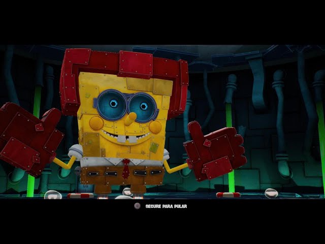 SpongeBob SquarePants: Battle For Bikini Bottom - Rehydrated 4K - Bob Esponja Robo BOSS | PS5