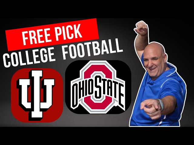 Indiana vs Ohio State - College Football Free Pick Saturday 11/24/24 | Picks And Parlays